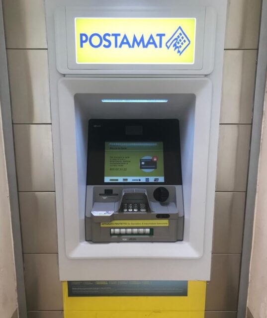 Nuoro Installato ATM Postamat Di Nuova Generazione Sardegna Reporter