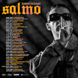 Salmo: in partenza il Summer Tour - 1 luglio a Cagliari, Beach Arena 