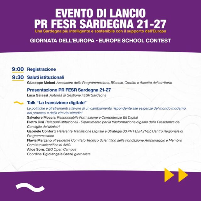 Programma regionale FESR 2021-2027